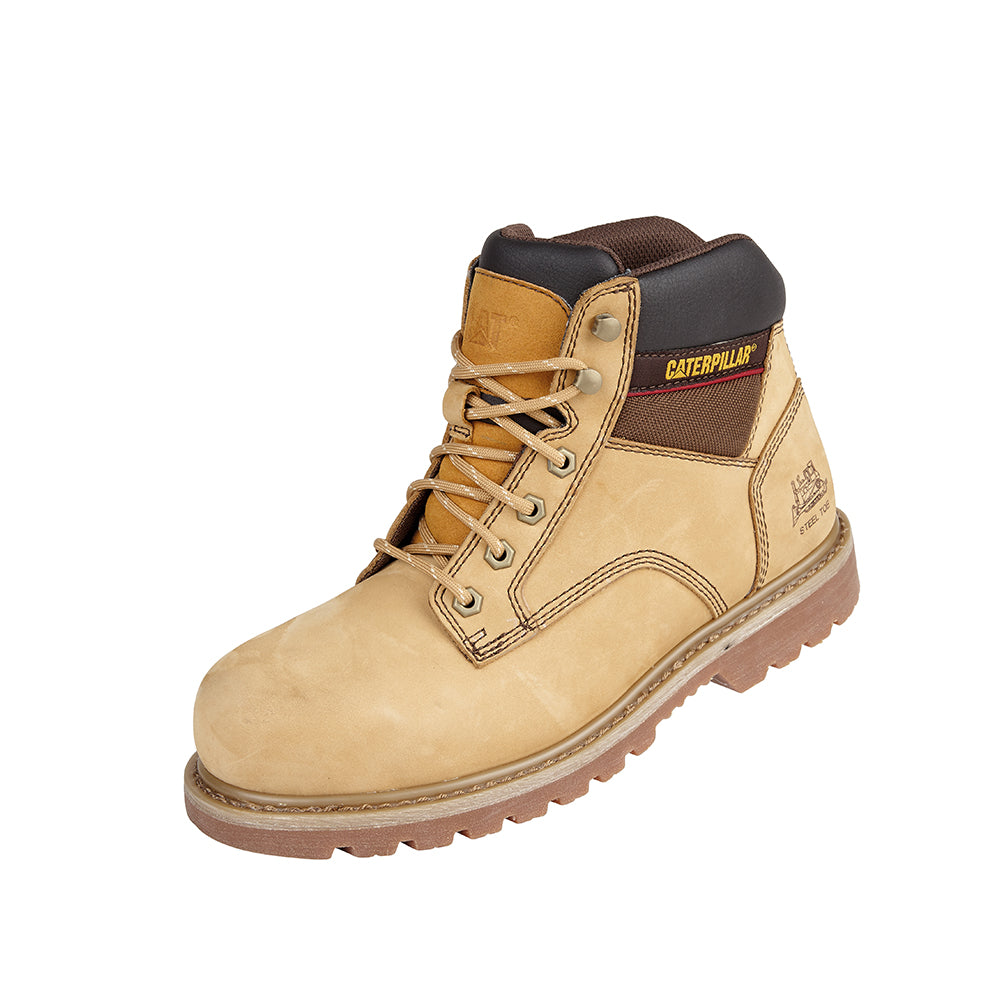 CAT 7002 SB SRC HRO Tracker Honey Leather Steel Safety Boot