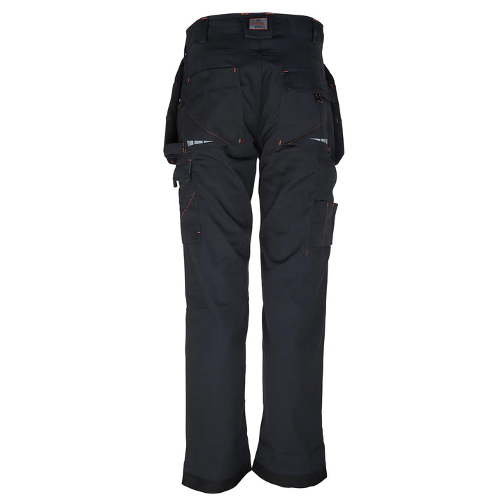 Unbreakable U222 Harrier Black Extreme Multi-Pocket Work Trouser