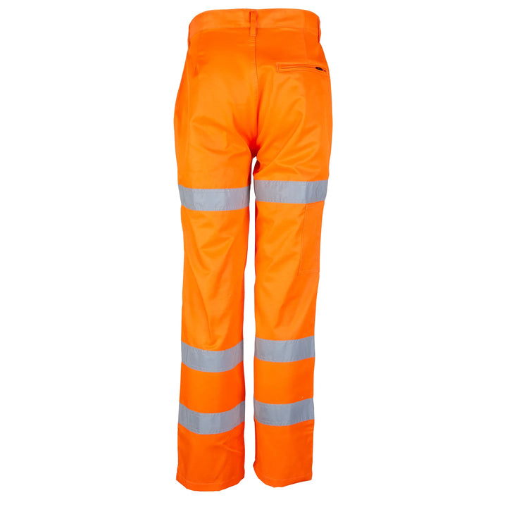 Unbreakable U905 Orange Hi-Vis Work Trousers