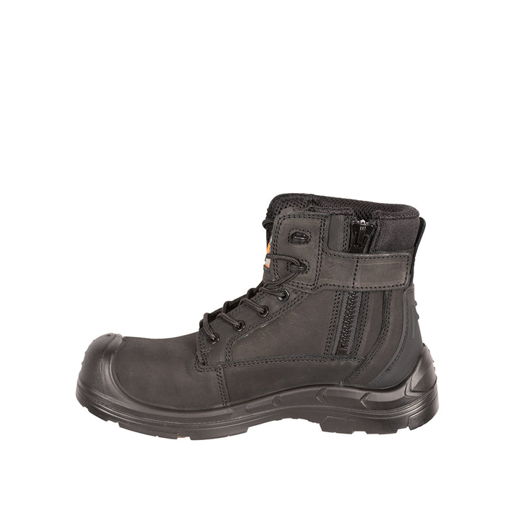 Unbreakable U136 Desert Onyx S3L Composite Side Zip Black Safety Boot