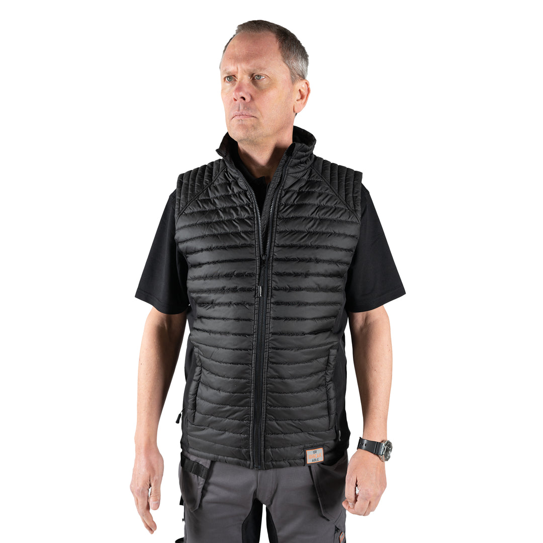 Unbreakable U402 Rutland Black Padded Gilet