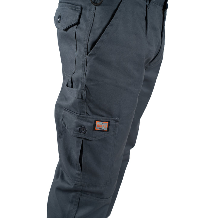 Unbreakable U229 Kite Pro Grey Multi-Pocket Work Trouser
