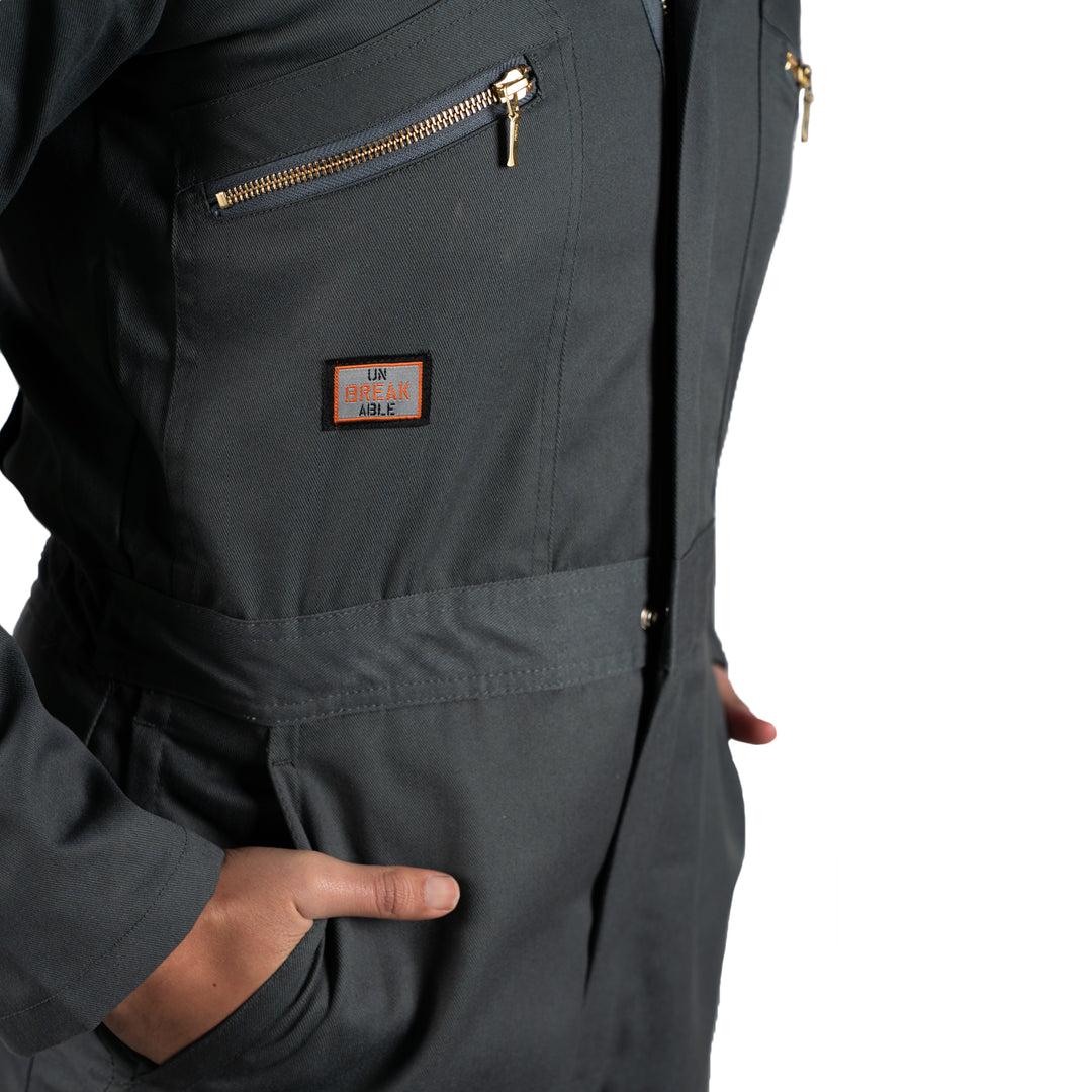 Unbreakable U271 Green Zipped Coverall