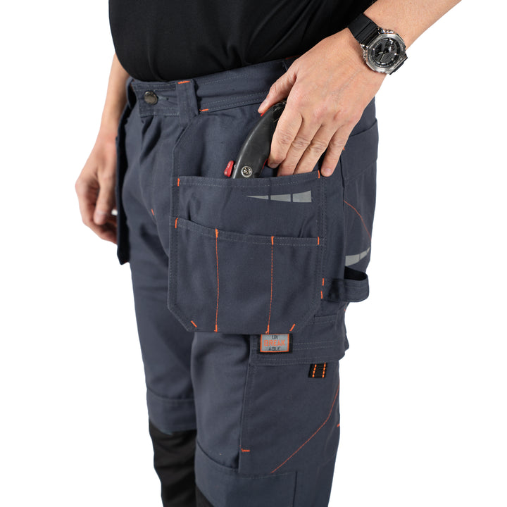 Unbreakable U223 Harrier Grey Extreme Multi-Pocket Work Trouser