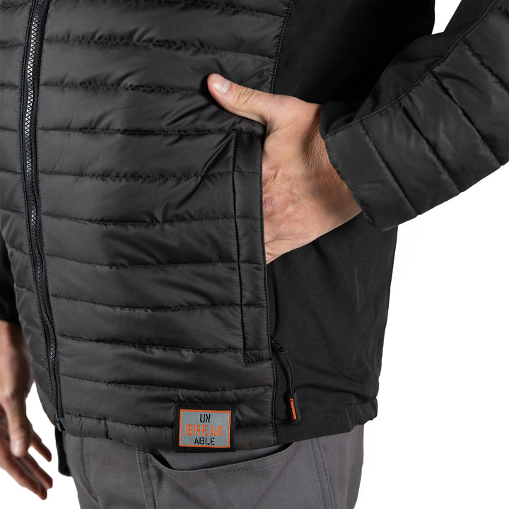 Unbreakable U403 Rutland Black Padded Jacket