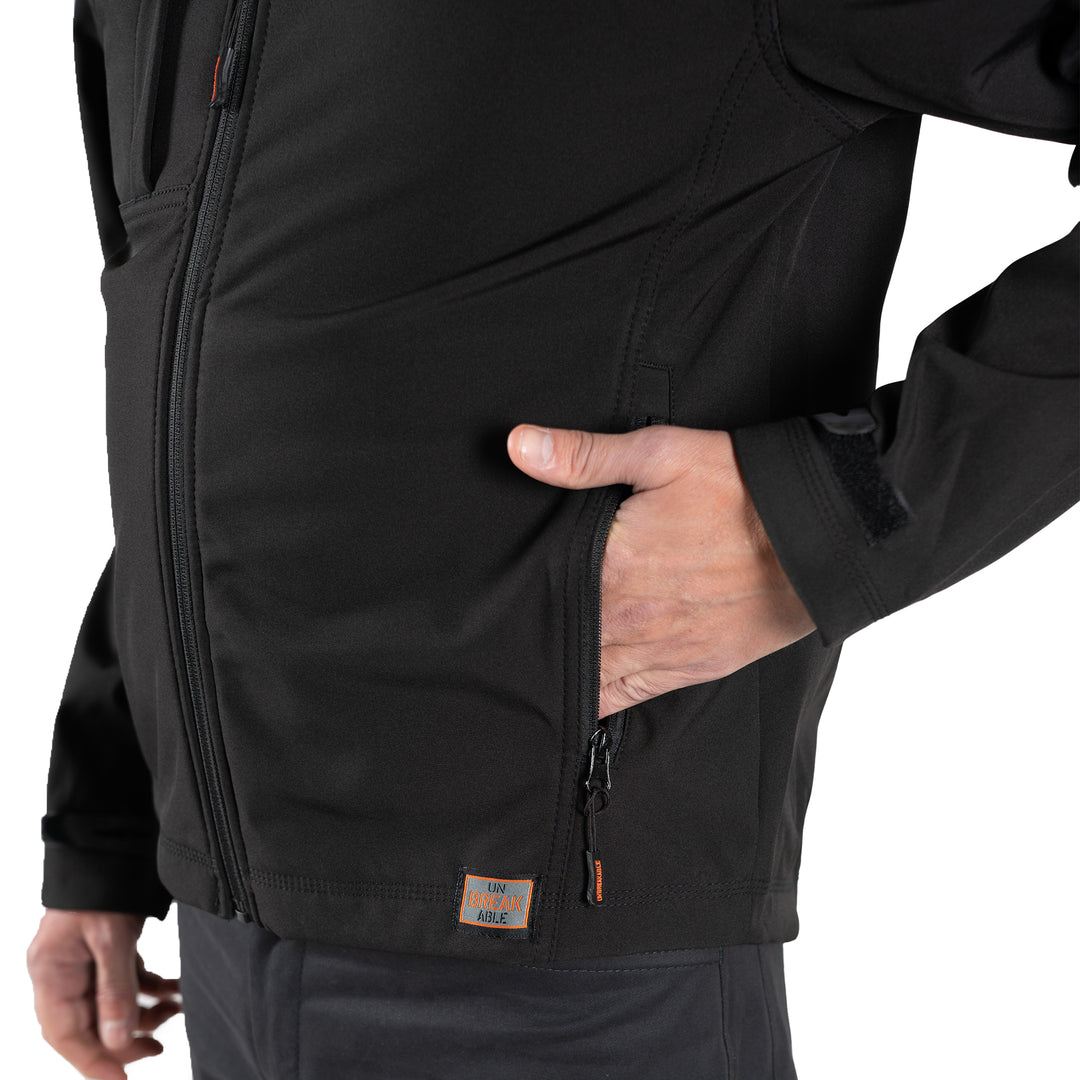Unbreakable U405 Burghley Black Soft Shell