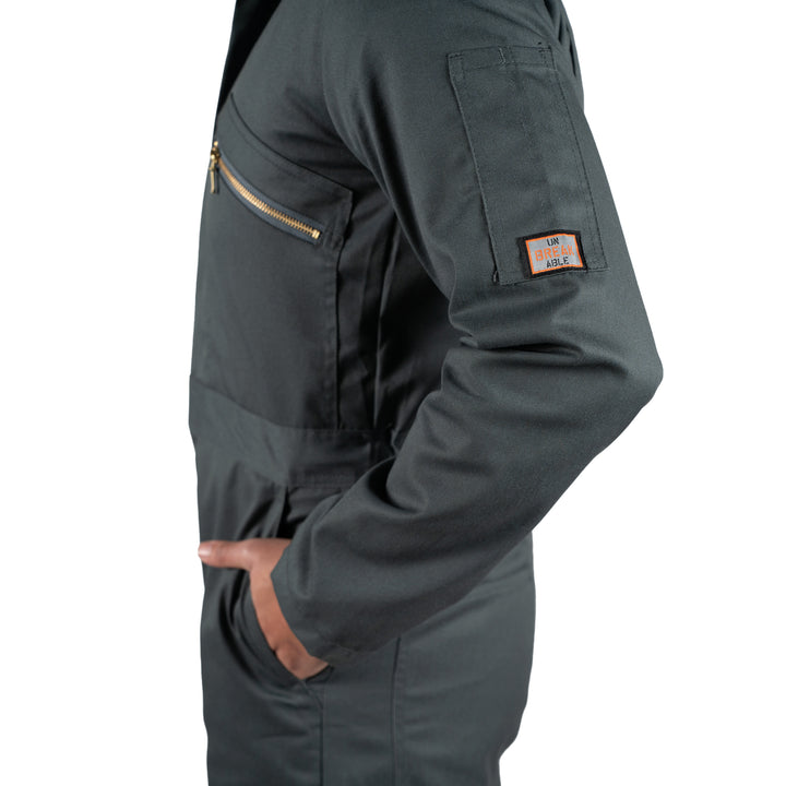 Unbreakable U271 Green Zipped Coverall
