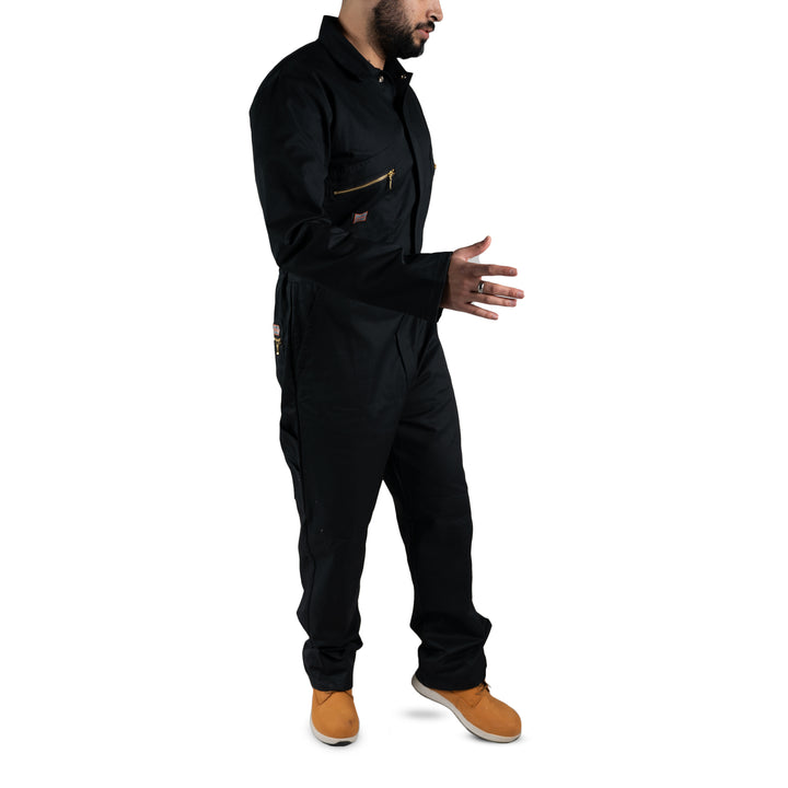 Unbreakable U272 Black Zipped Coverall