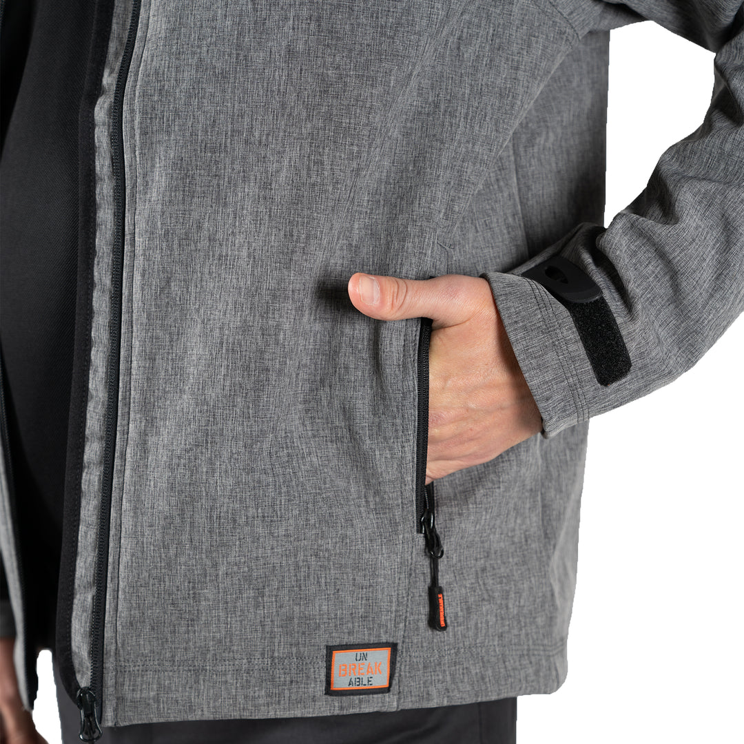 Unbreakable U406 Burghley Grey Soft Shell