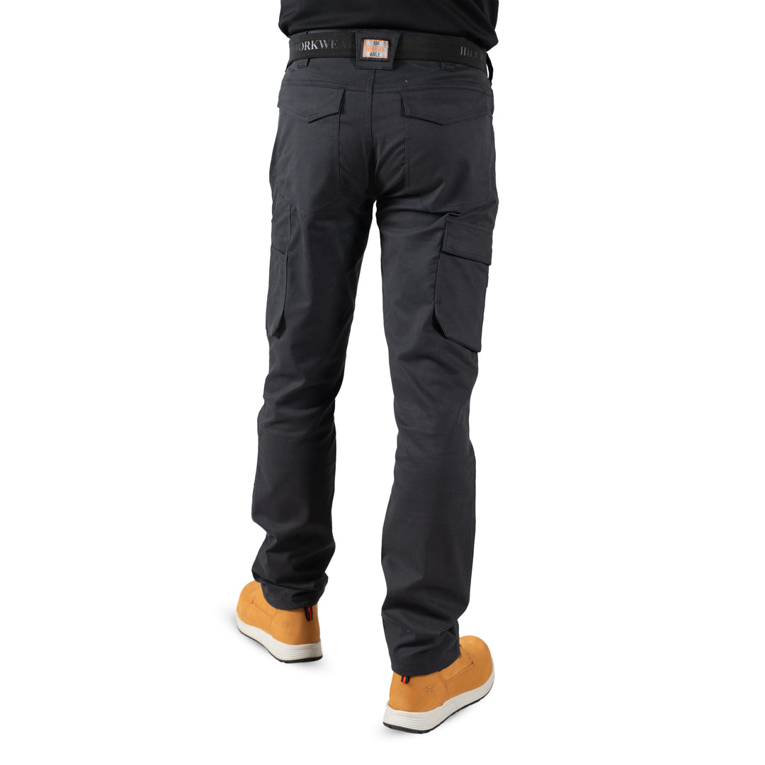 Unbreakable U232 Reflex Stretch Black Multi-Pocket Work Trousers