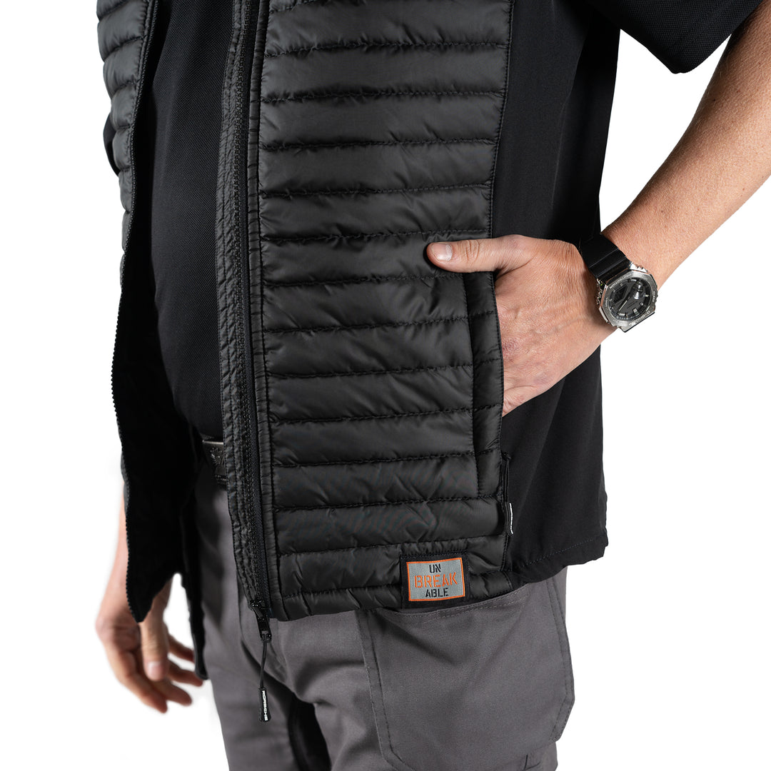 Unbreakable U402 Rutland Black Padded Gilet