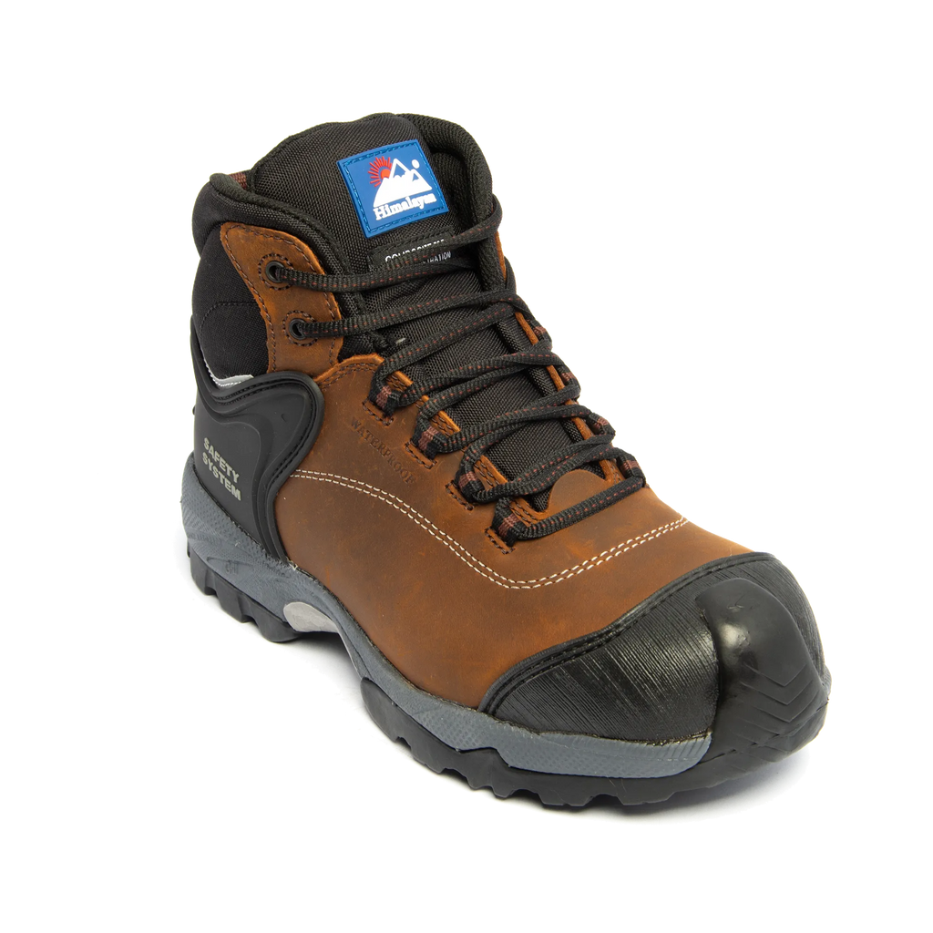 Himalayan 4104 Gravity2 Nubuck Waterproof Composite Brown Safety Boot