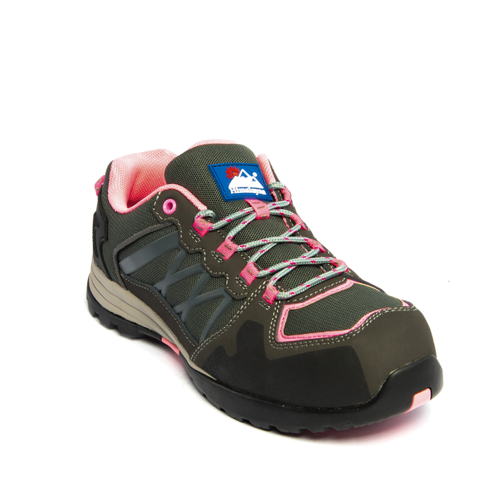 Himalayan 4302 S1P/SRC Women's Composite Grey/Pink Safety Cross Trainer