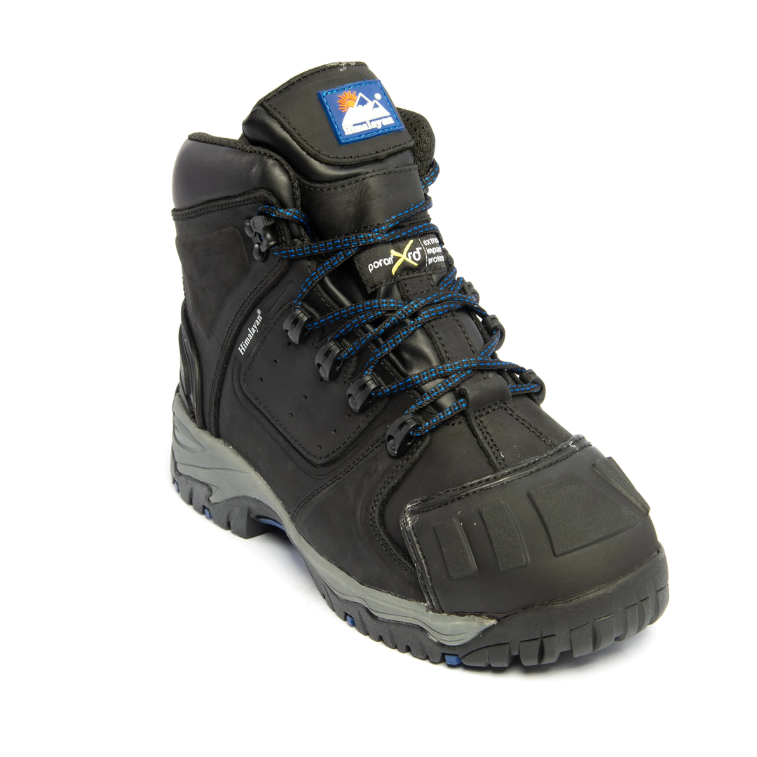 Himalayan 5208 S3 SRC Metguard Waterproof Poron XRD Black Safety Boot