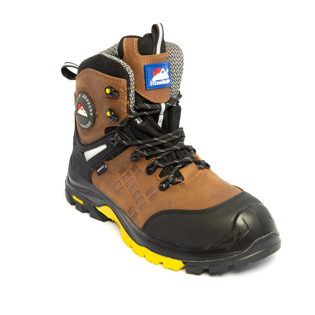 Himalayan Vibram 5802 Composite, Waterproof Brown Safety Boot