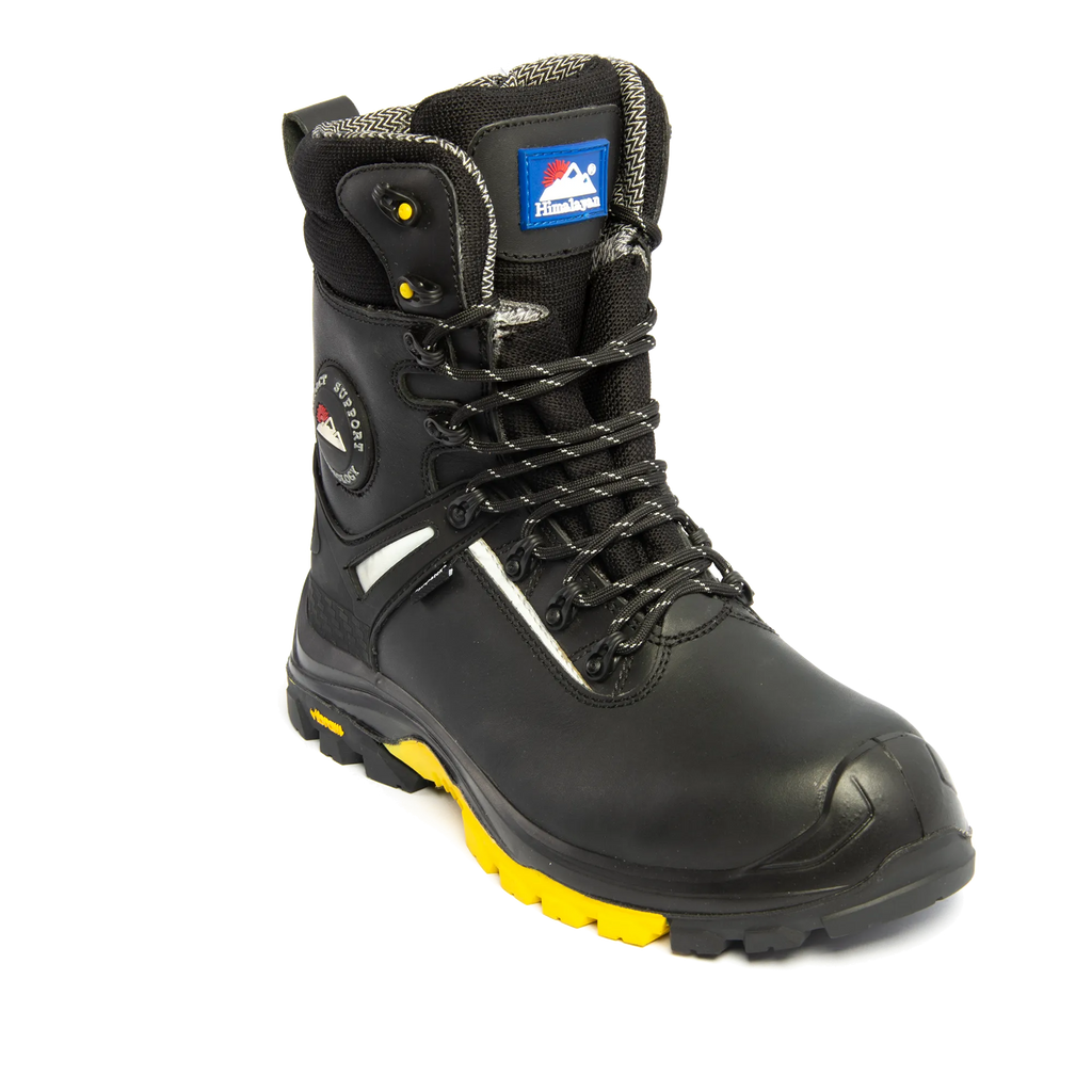 Himalayan Vibram 5803 Composite, Waterproof Black Hi-Cut Safety Boot