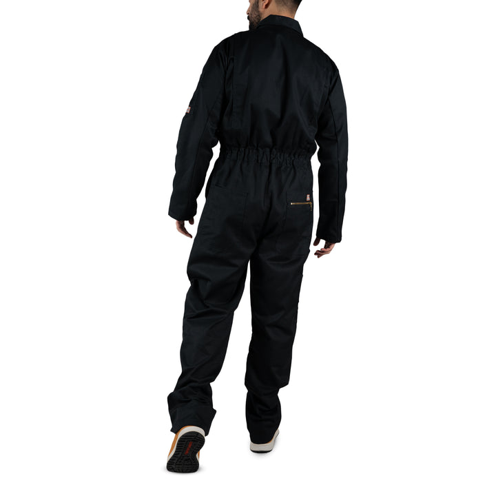 Unbreakable U272 Black Zipped Coverall