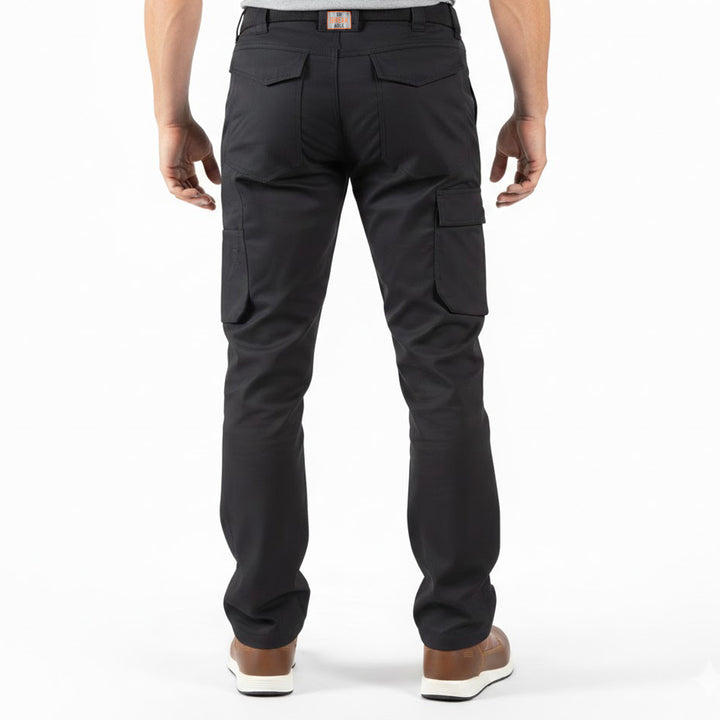 Unbreakable U232 Reflex Stretch Black Multi-Pocket Work Trousers