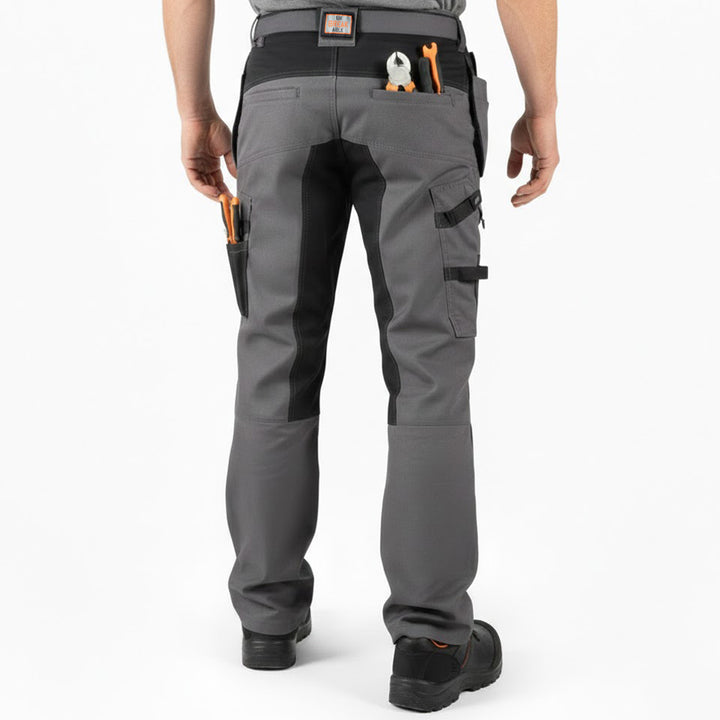 Unbreakable U238 Black/Grey Stretch Multi-Pocket Holster Work Trousers