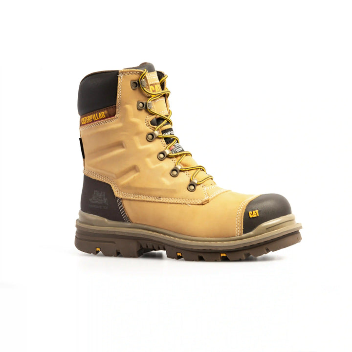 CAT 7063 S3/SRC/HRO Premier 8" Honey Safety Boot