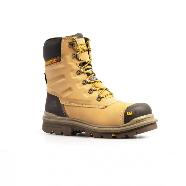 CAT 7063 S3/SRC/HRO Premier 8" Honey Safety Boot