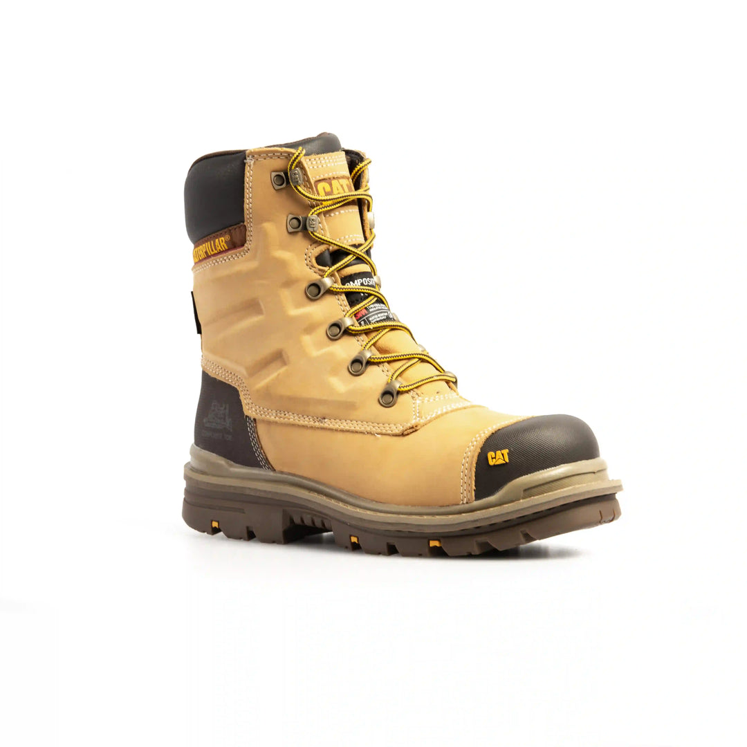 CAT 7063 S3/SRC/HRO Premier 8" Honey Safety Boot