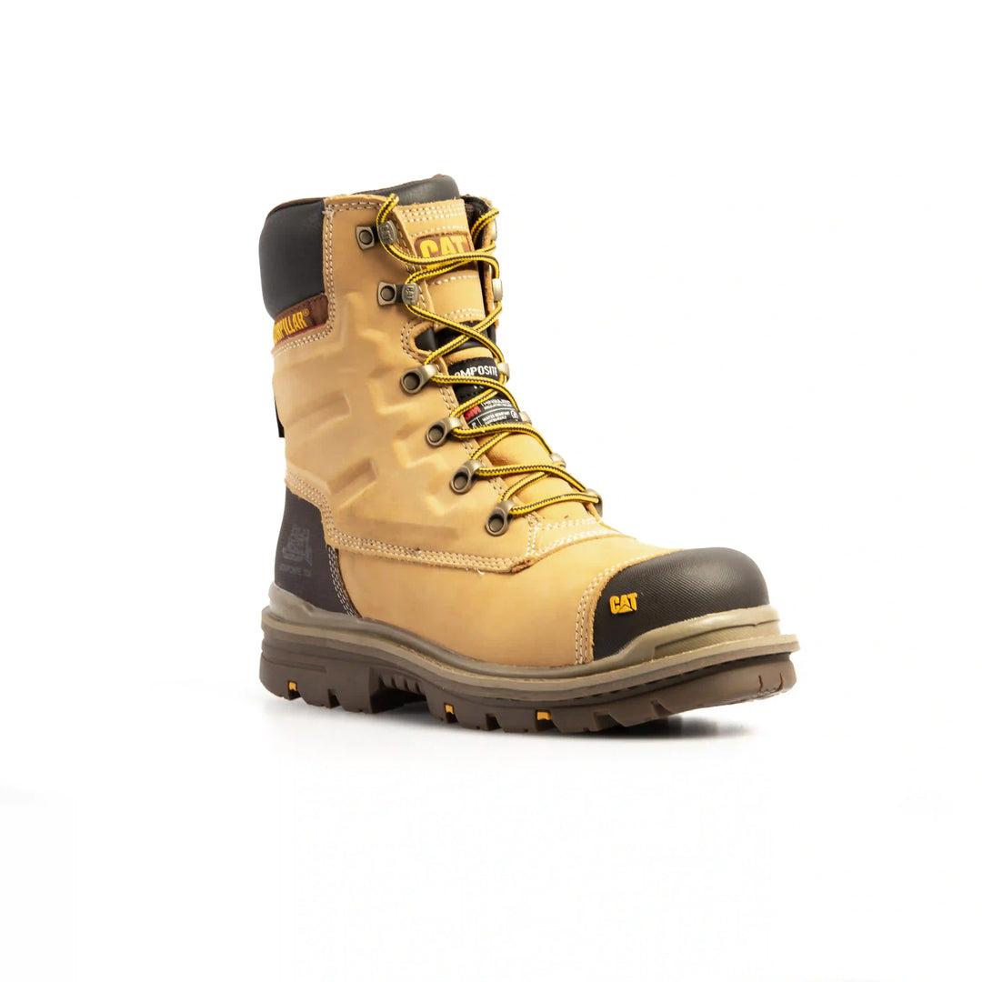 CAT 7063 S3/SRC/HRO Premier 8" Honey Safety Boot