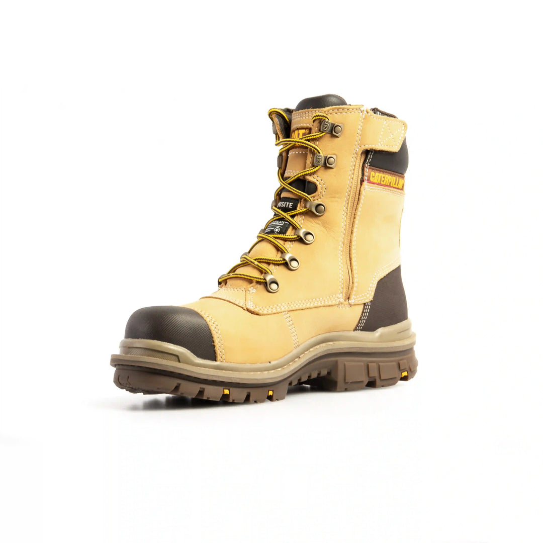 CAT 7063 S3/SRC/HRO Premier 8" Honey Safety Boot