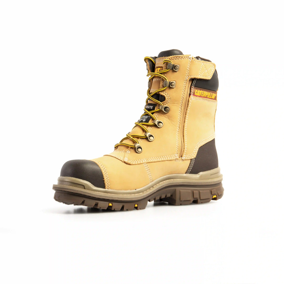 CAT 7063 S3/SRC/HRO Premier 8" Honey Safety Boot