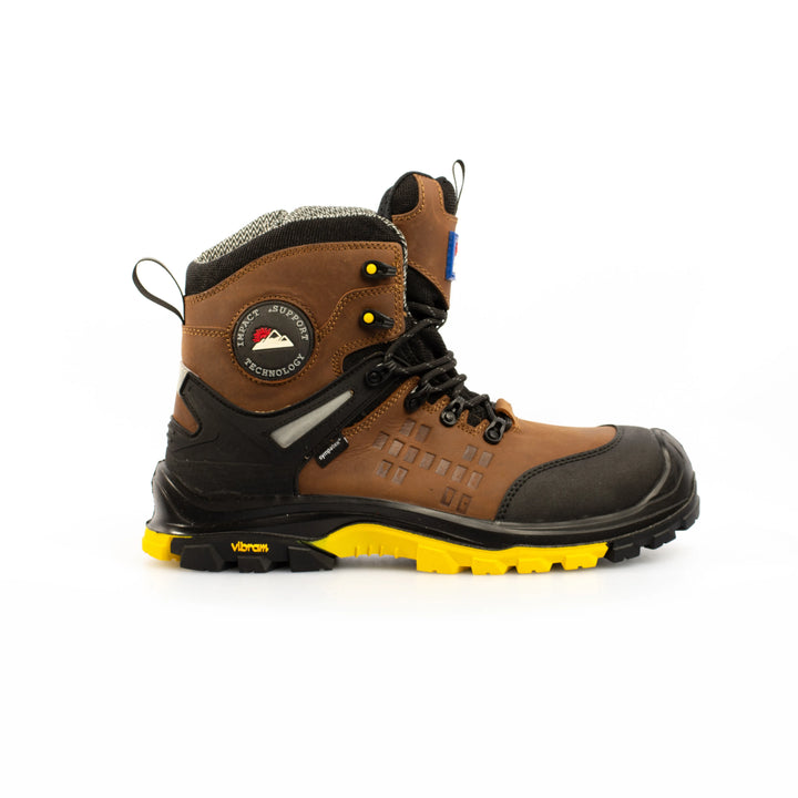 Himalayan Vibram 5802 Composite, Waterproof Brown Safety Boot