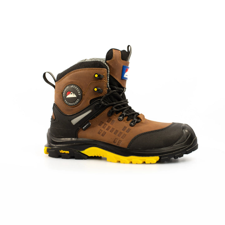 Himalayan Vibram 5802 Composite, Waterproof Brown Safety Boot