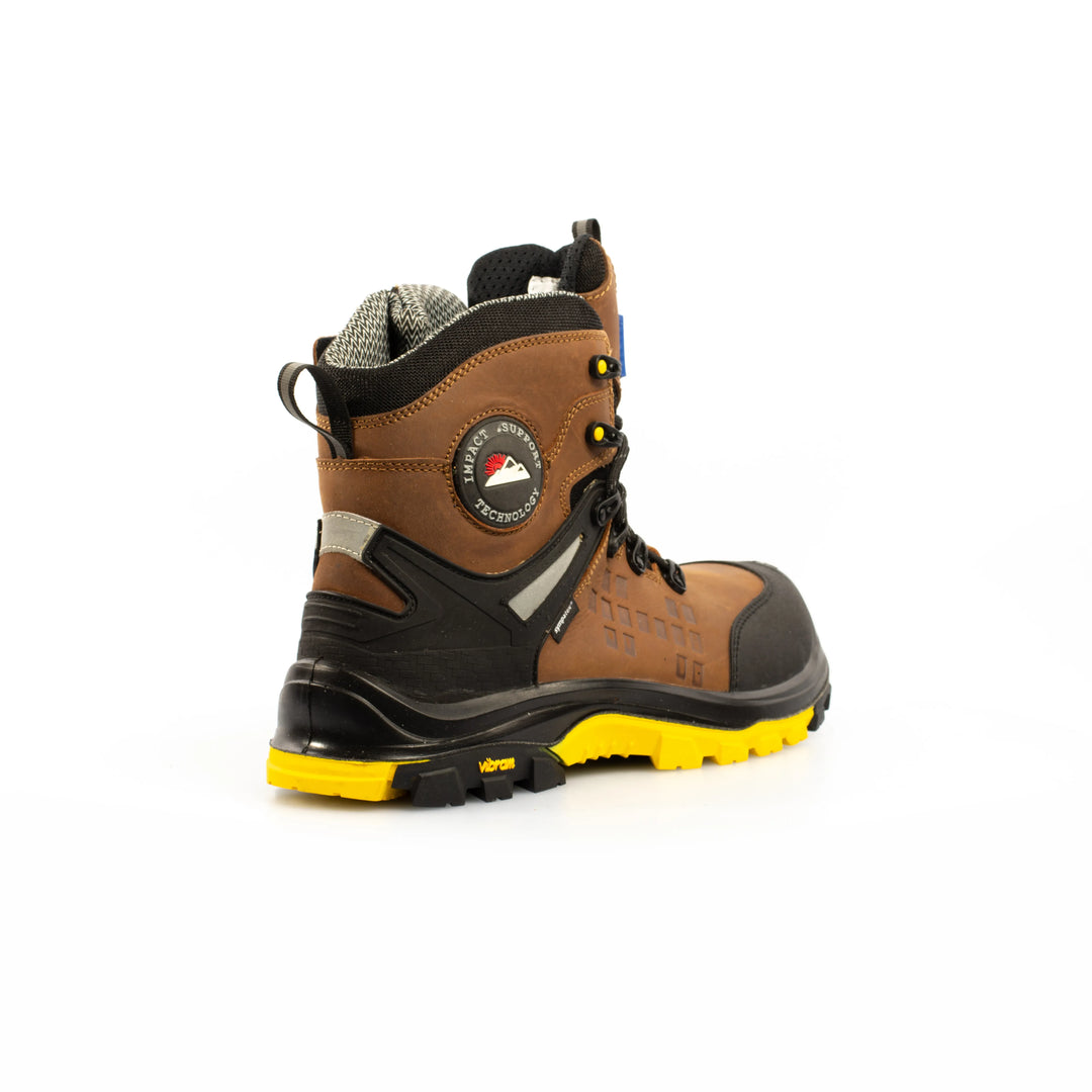 Himalayan Vibram 5802 Composite, Waterproof Brown Safety Boot