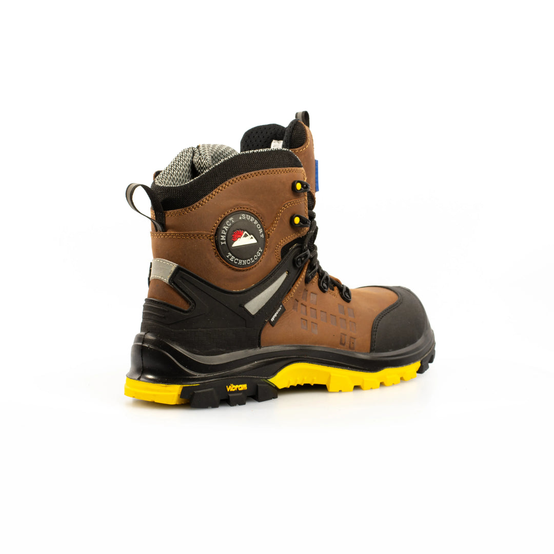 Himalayan Vibram 5802 Composite, Waterproof Brown Safety Boot