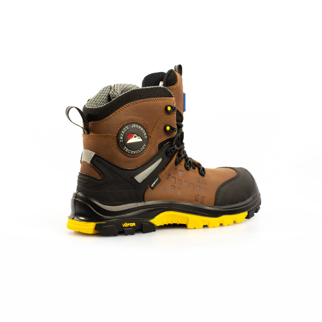 Himalayan Vibram 5802 Composite, Waterproof Brown Safety Boot