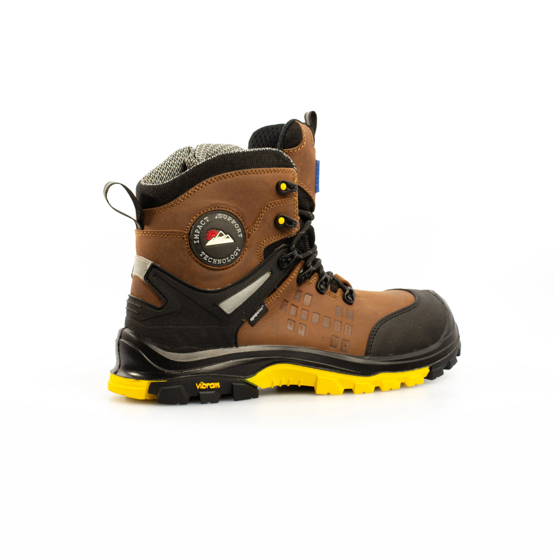 Himalayan Vibram 5802 Composite, Waterproof Brown Safety Boot