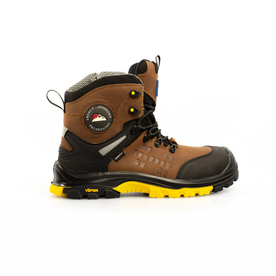 Himalayan Vibram 5802 Composite, Waterproof Brown Safety Boot