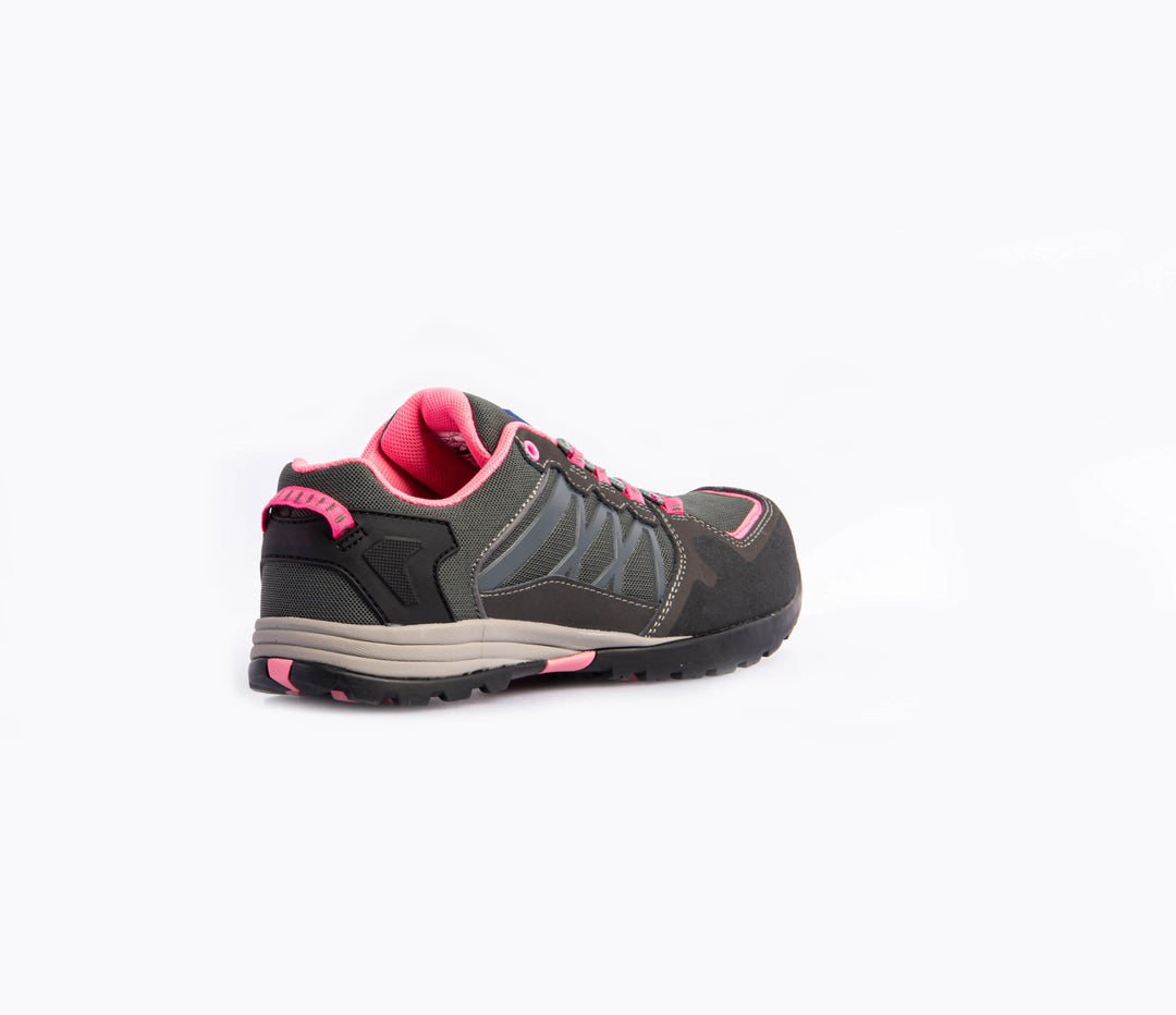 Himalayan 4302 S1P/SRC Women's Composite Grey/Pink Safety Cross Trainer