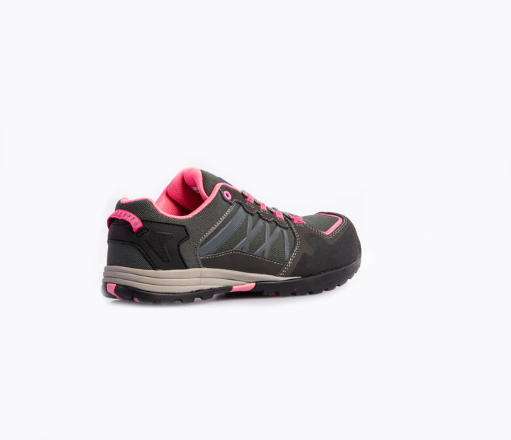 Himalayan 4302 S1P/SRC Women's Composite Grey/Pink Safety Cross Trainer