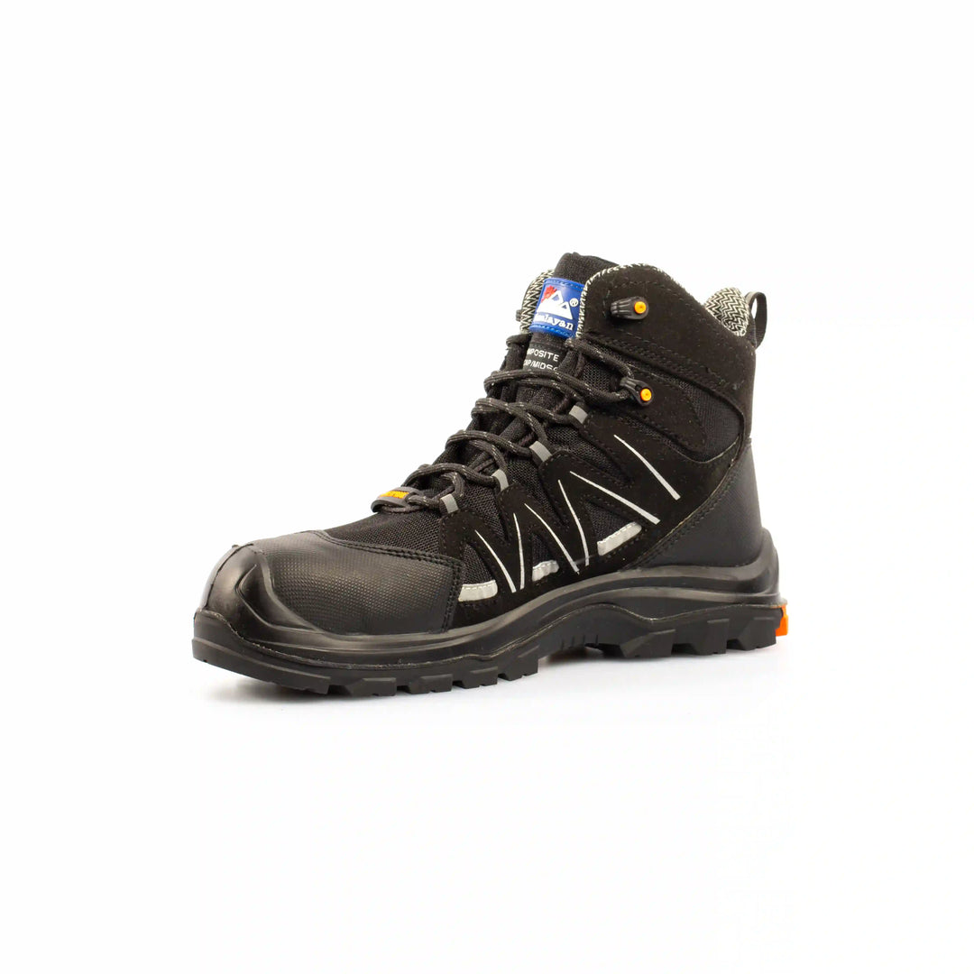 Himalayan Vibram 5602 Composite Waterproof Black Safety Hiker Boot