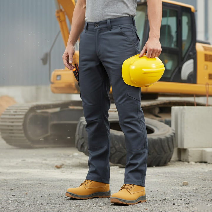 Unbreakable U233 Reflex Stretch Grey Multi-Pocket Work Trousers