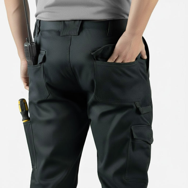 Unbreakable U227 Kite Pro Black Multi-Pocket Work Trouser
