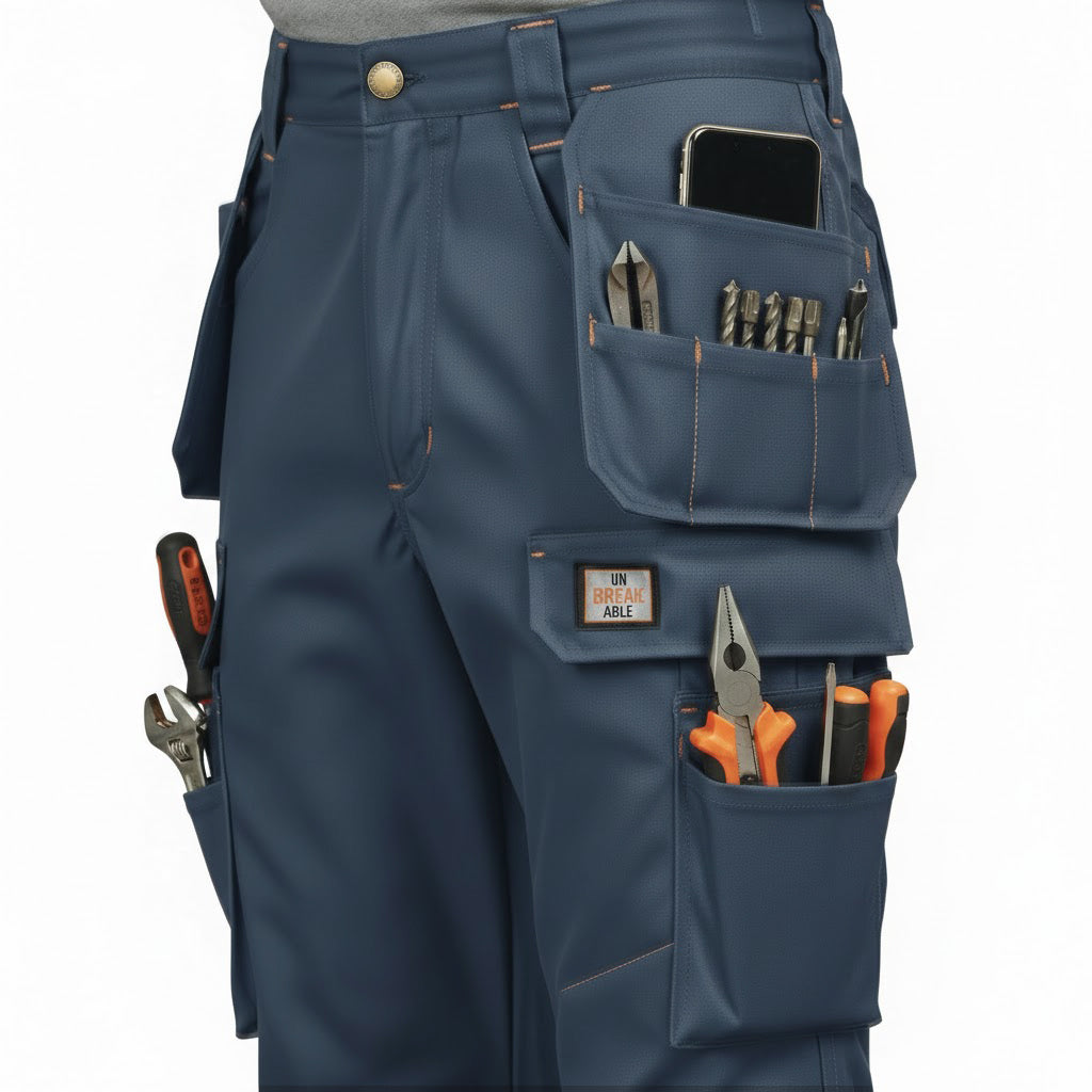 Unbreakable U221 Eagle Pro Grey Multi-Pocket Work Trouser