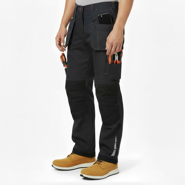 Unbreakable U222 Harrier Black Extreme Multi-Pocket Work Trouser