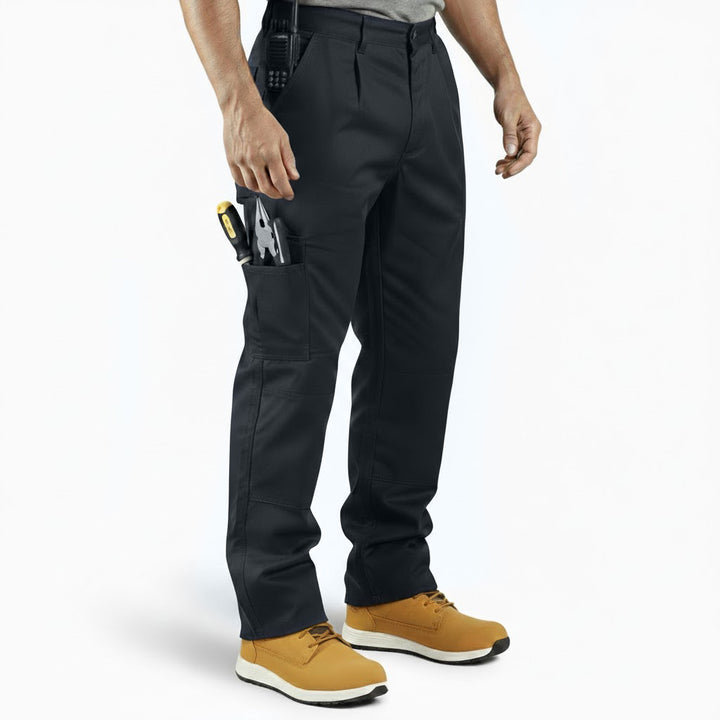 Unbreakable U227 Kite Pro Black Multi-Pocket Work Trouser