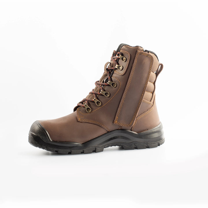 Unbreakable U109 Tornado S3 SRC WR Brown Zip Boot