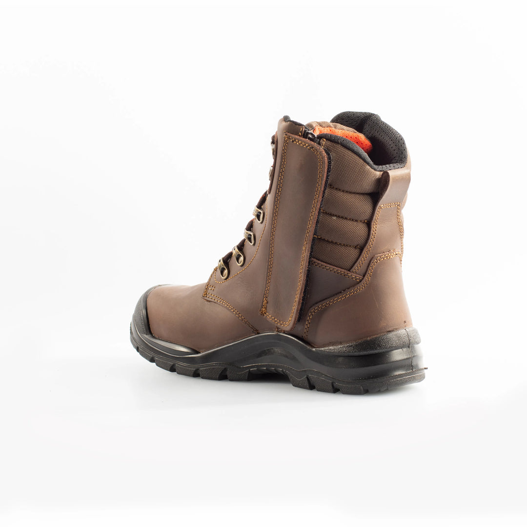 Unbreakable U109 Tornado S3 SRC WR Brown Zip Boot