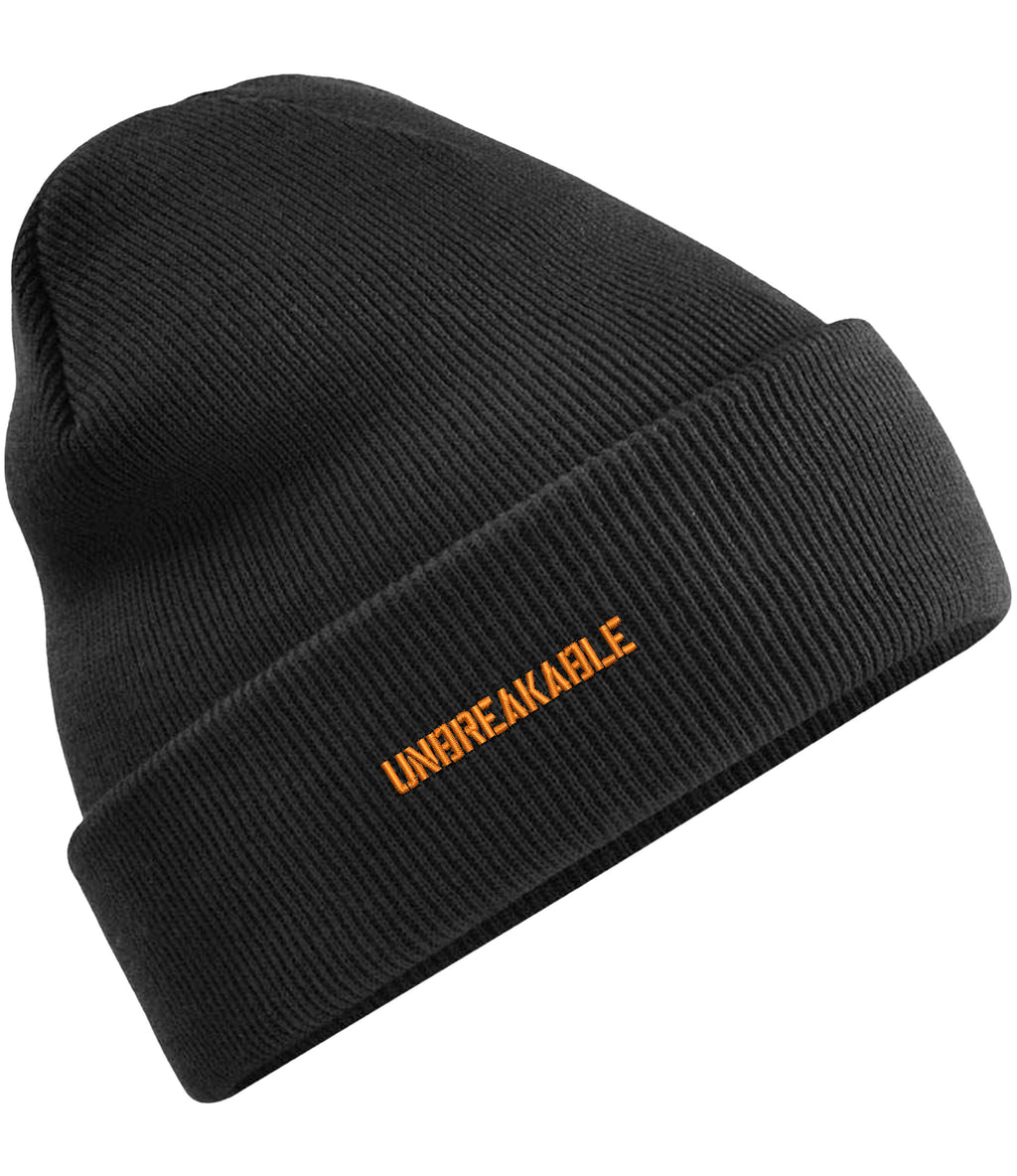 Unbreakable U305 Black/Orange Beanie